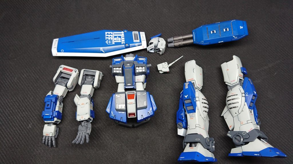 エアブラシで塗装してスミ入れ、デカール貼り付けて完成。最後見て頂いてありがとうございます。