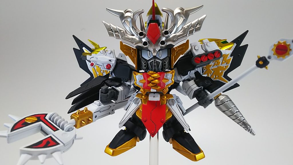 武器は鉄斬刀に加え真星勢多の槍も持たせました。