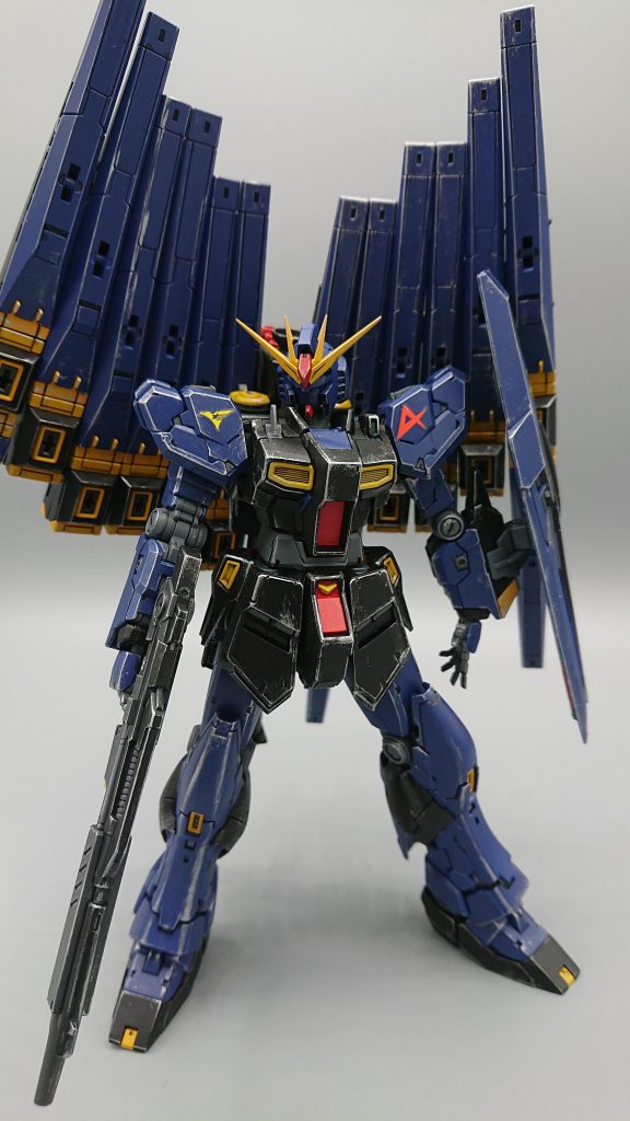 νガンダム ダブルフィンファンネル ティターンズVer–3枚目/制作者：ばじーな