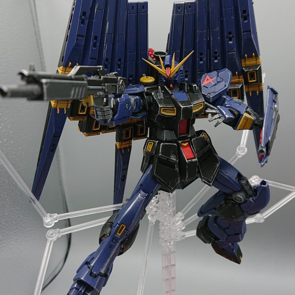 νガンダム ダブルフィンファンネル ティターンズVer