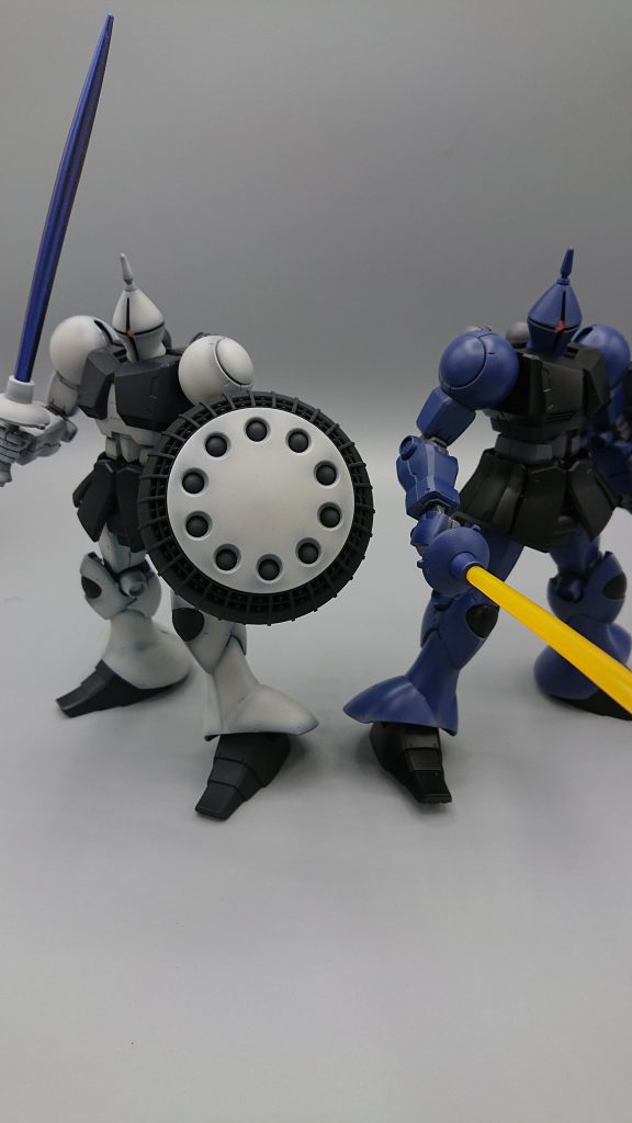 最後はなつきハマーン・カーンさんが作ったギャンとのツーショット。