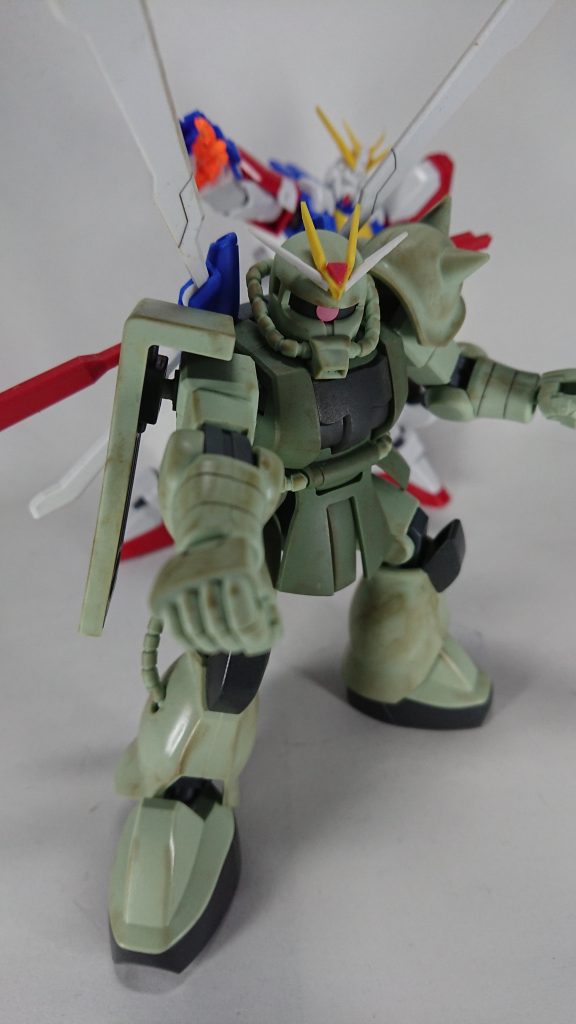 ゴッドフィンガーを継承する瞬間
ゴッドガンダムも今後改造していきたいです。