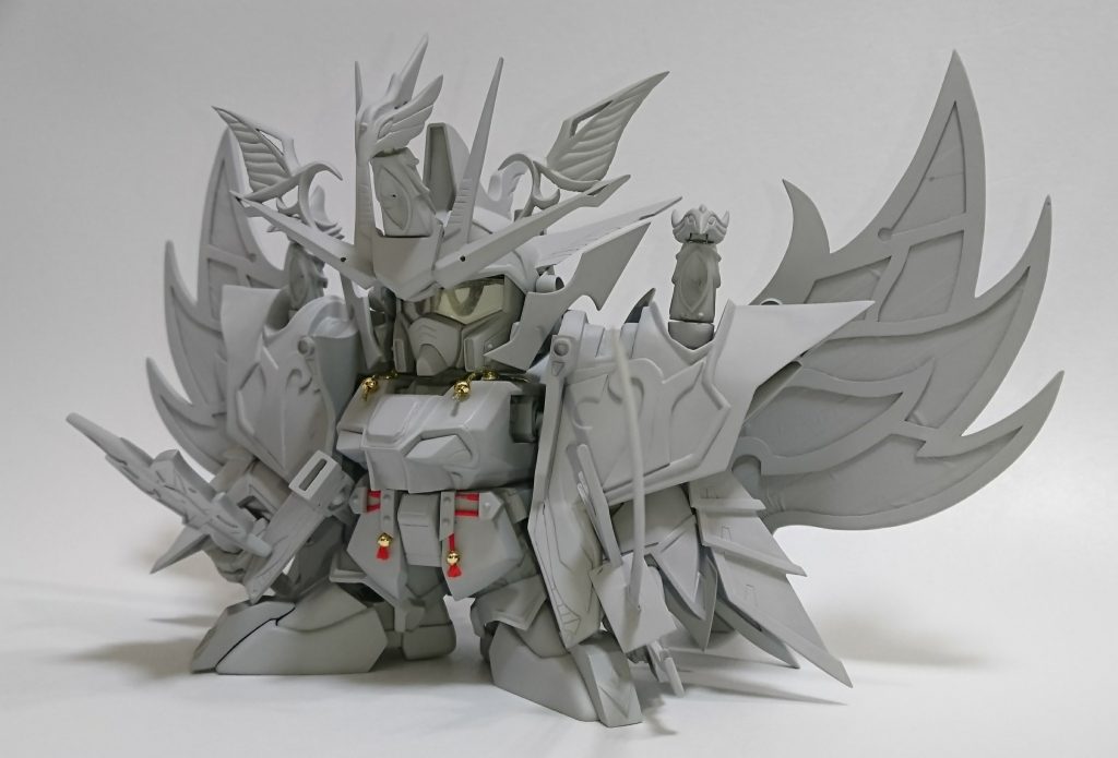 いよいよ本サフ
手首は元キットのものをベースに非可動のものを製作