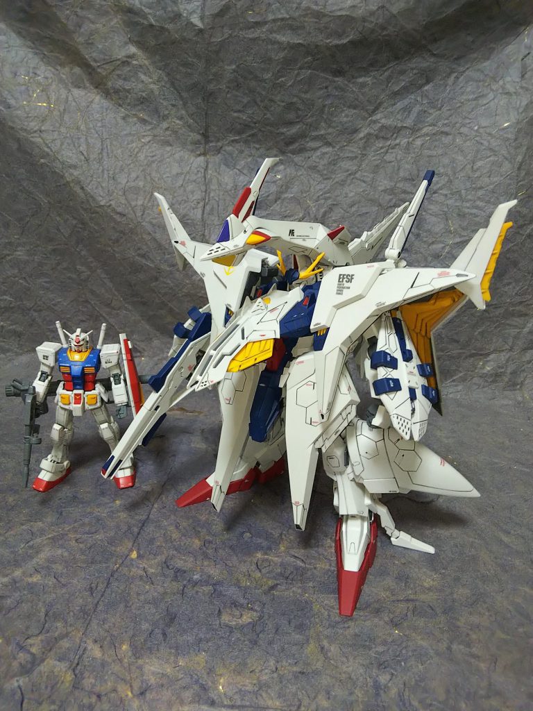 大きさ比較画像はHGガンダムG30