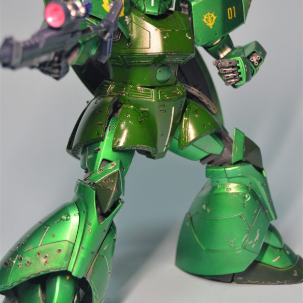 MG ヴィッシュ・ドナヒュー専用ゲルググ メタリック塗装
