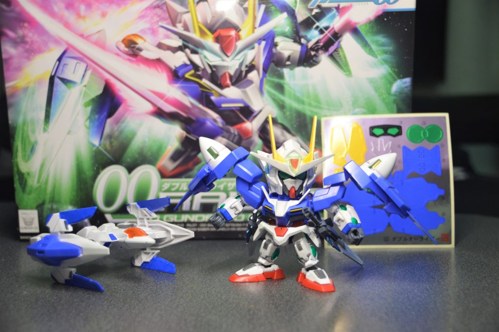 今回はシールを一切使わず、スミ入れ＋部分塗装で仕上げました。