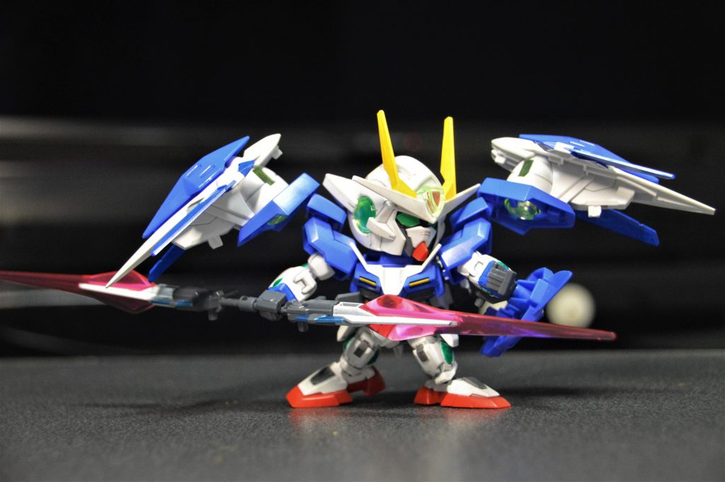 ポーズその１。ダブルセイバーモード（？）。