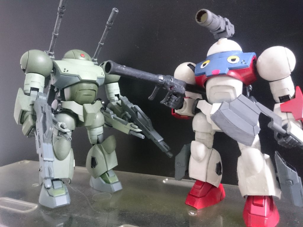 フル装備でハイモックと比較。