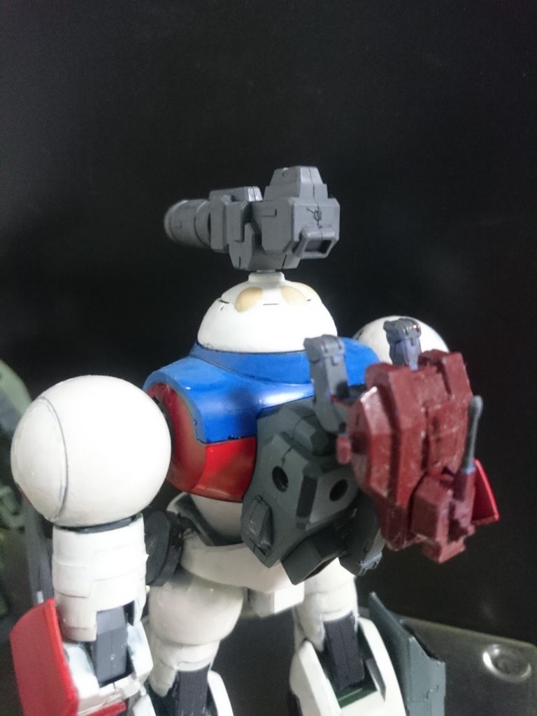 奇跡的に鉄血のモビルワーカーが取り付け可能です(笑)