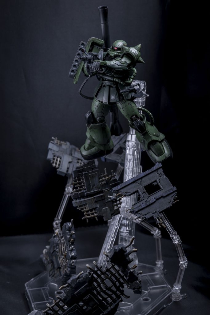 HG オリジン版　ザクⅡ–2枚目/制作者：ハブヲ