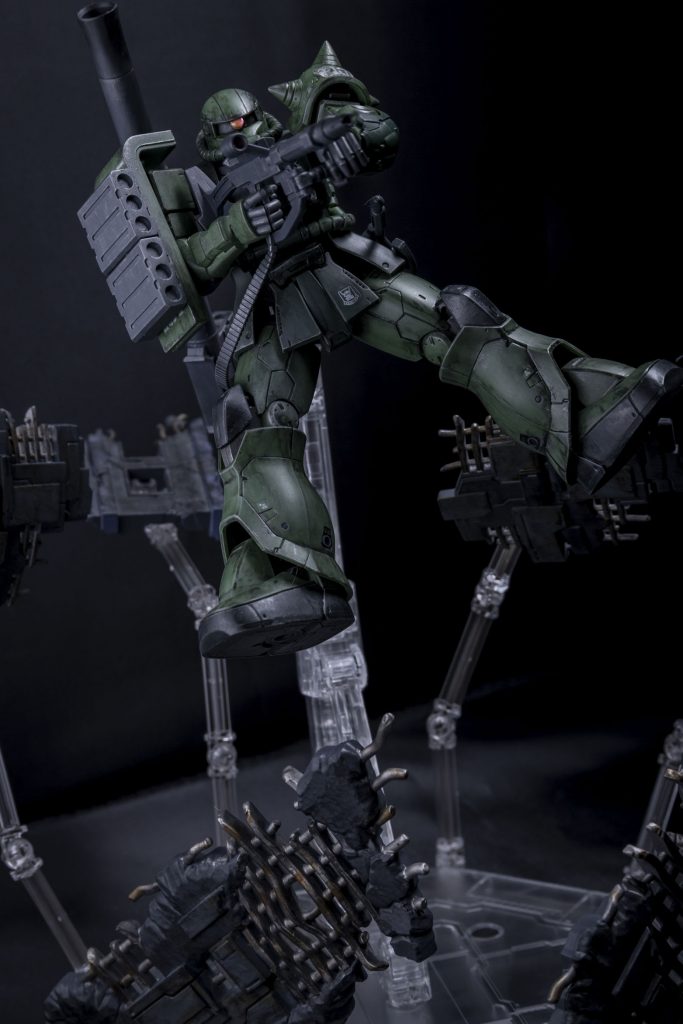 HG オリジン版　ザクⅡ–5枚目/制作者：ハブヲ