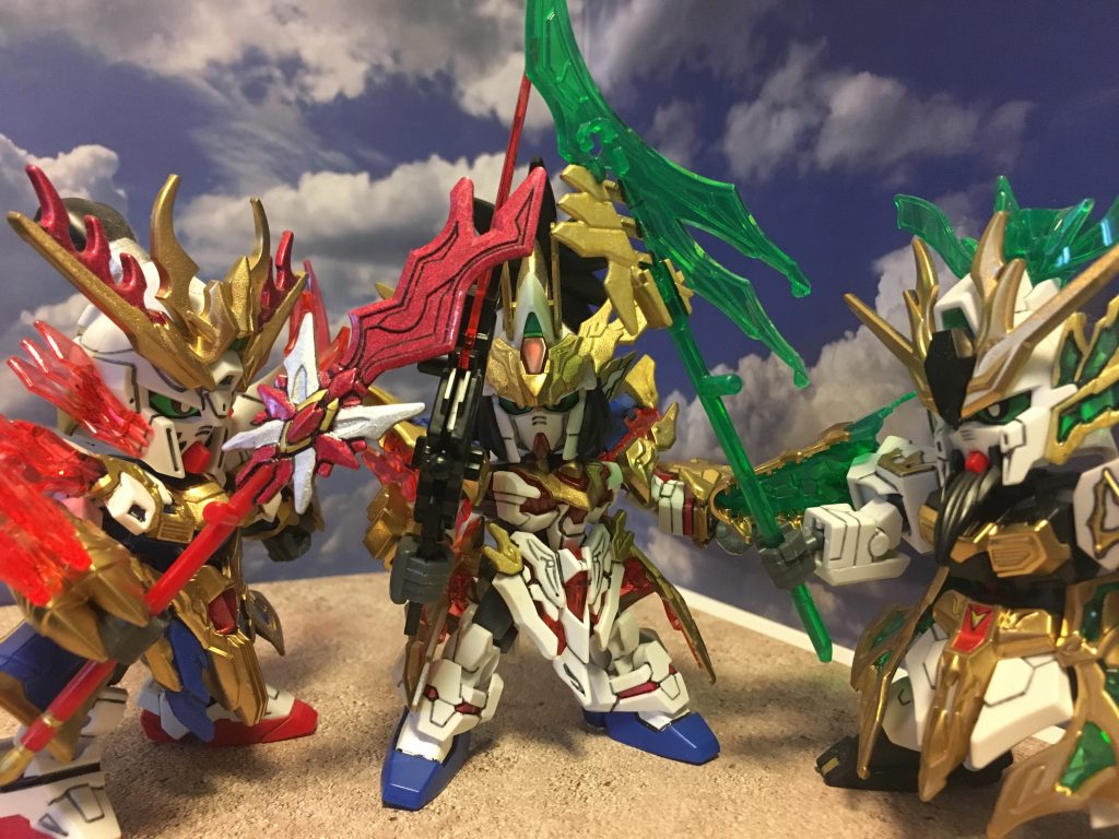 桃園の誓い。桃園の背景どこいったかな…