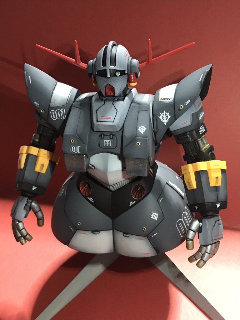 頭部アンテナをもっとシャープに出来なかったのは反省点です。