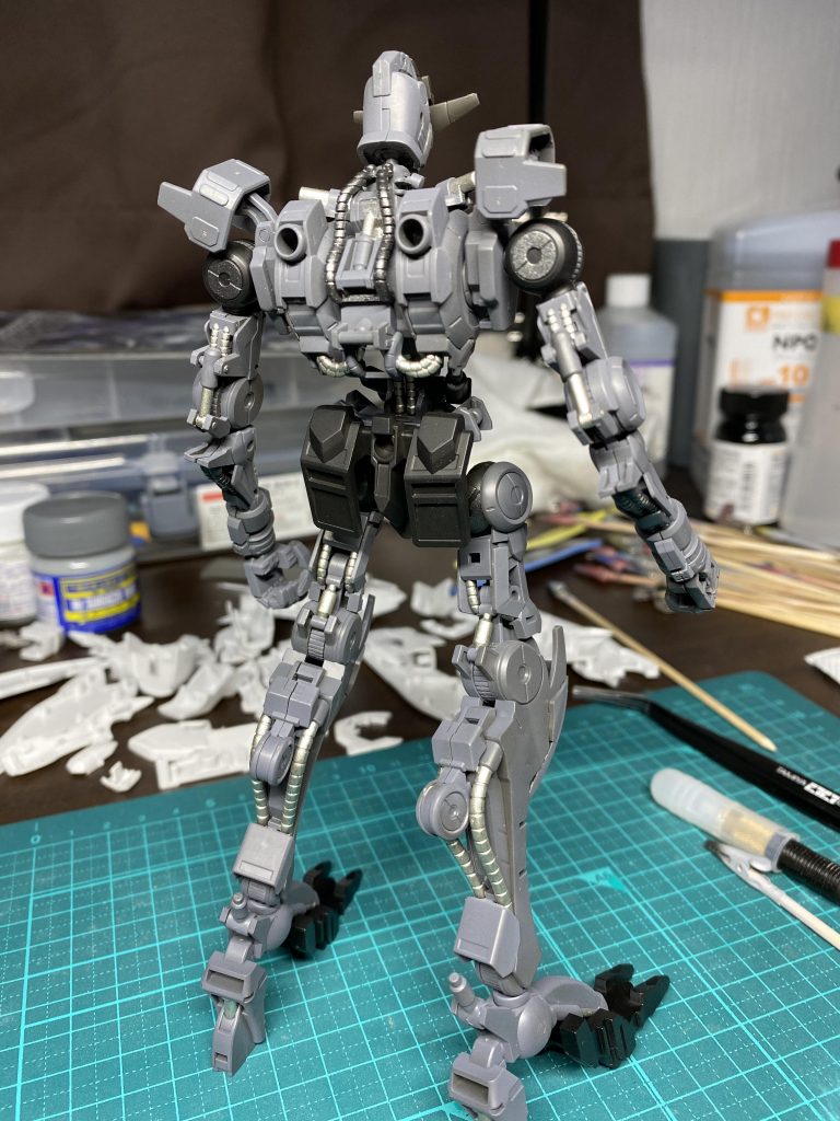 ガンダムフレーム背面