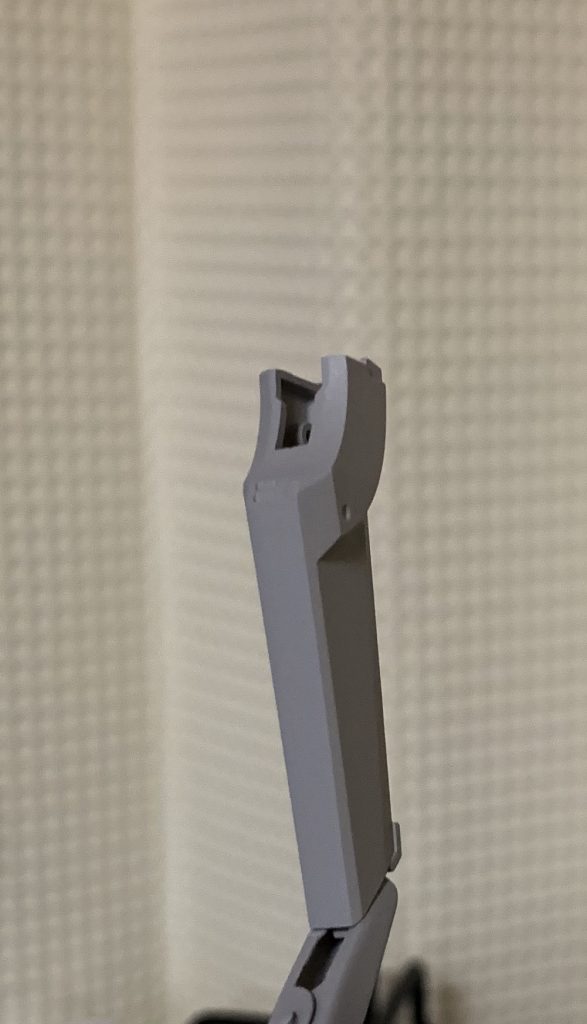 前脛は継ぎ目処理と後ハメ加工してます