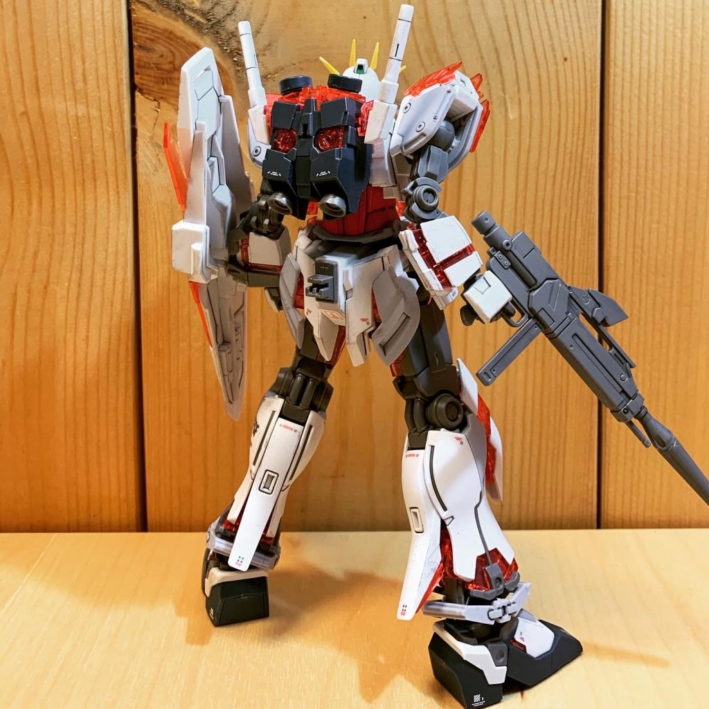 つや消し吹いてから、