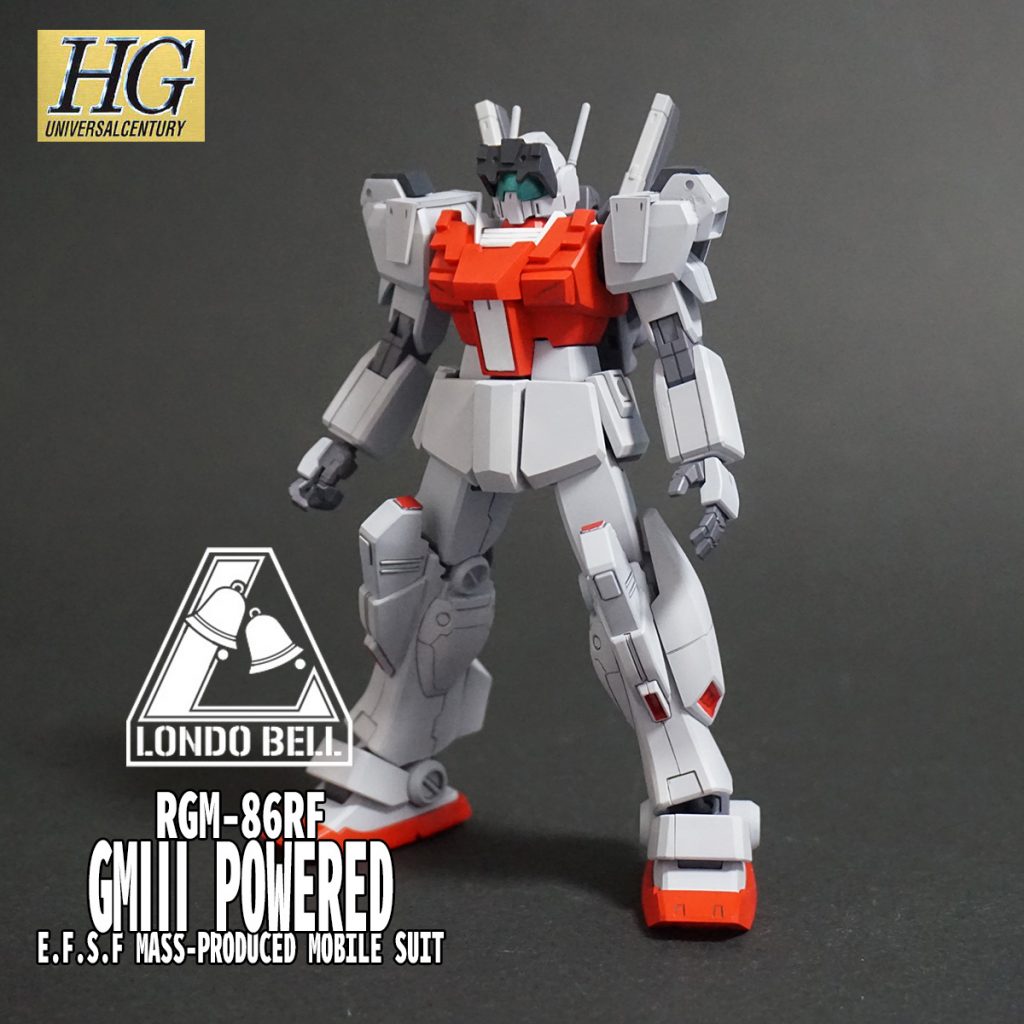 ジムⅢパワードにて