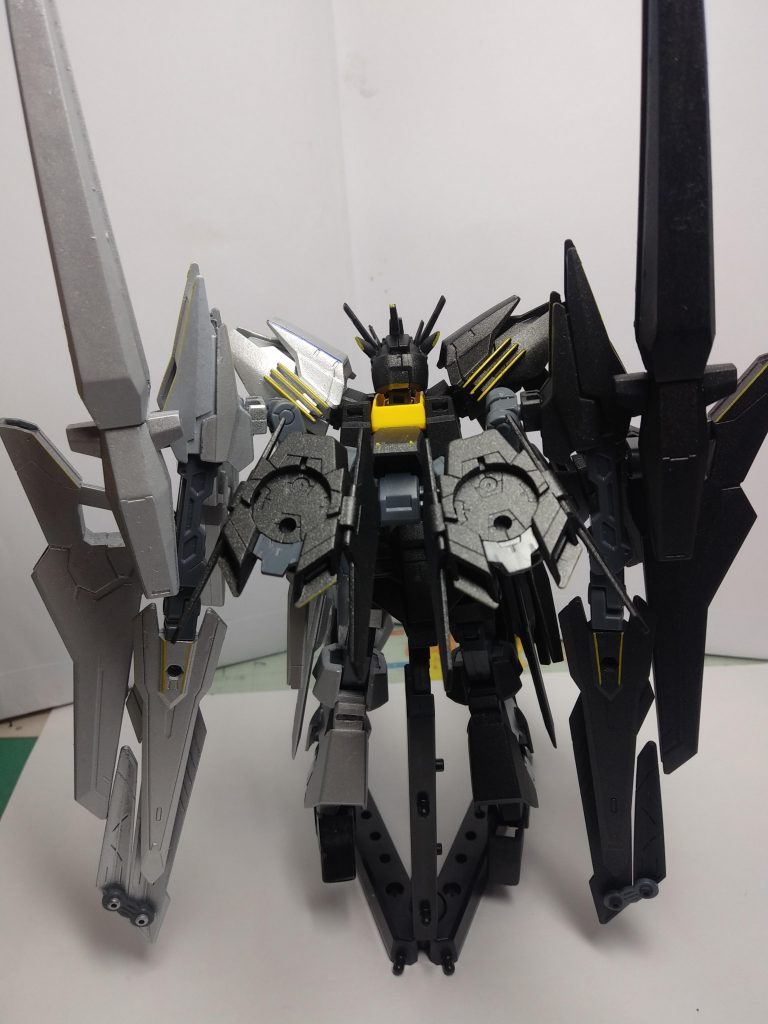 背面
コアファイターは軽改造しました。