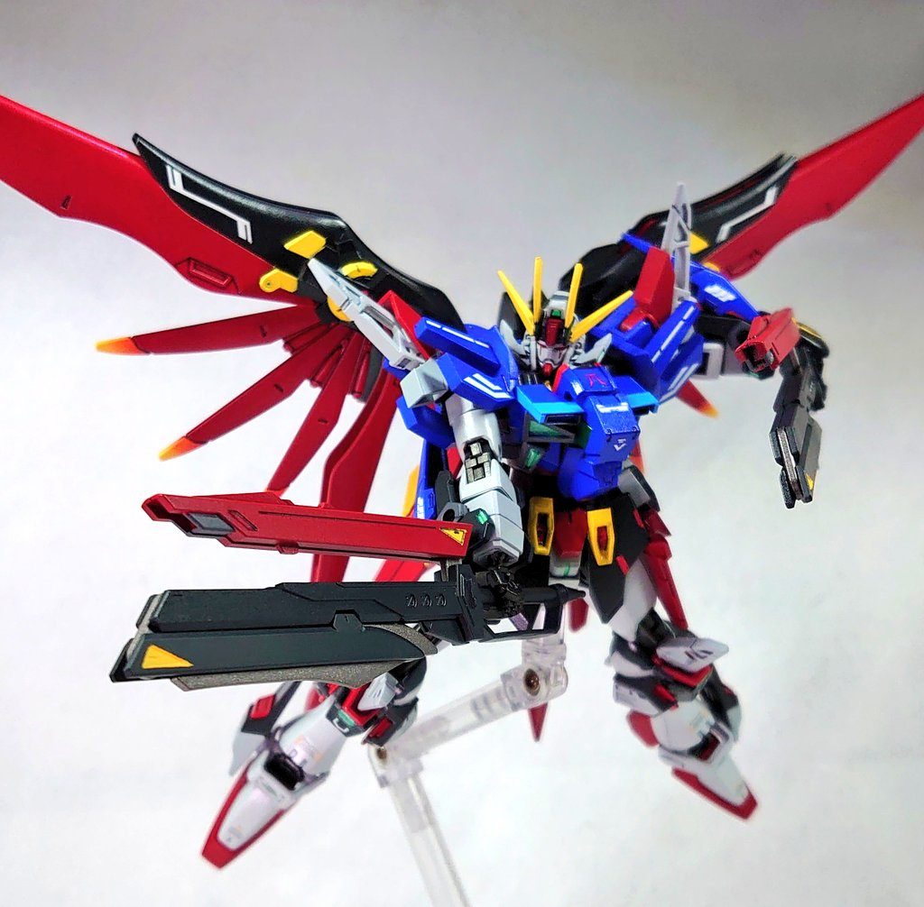 旧キットの頃から特別な工作なしで出来るビーム砲とアロンダイトの合体。