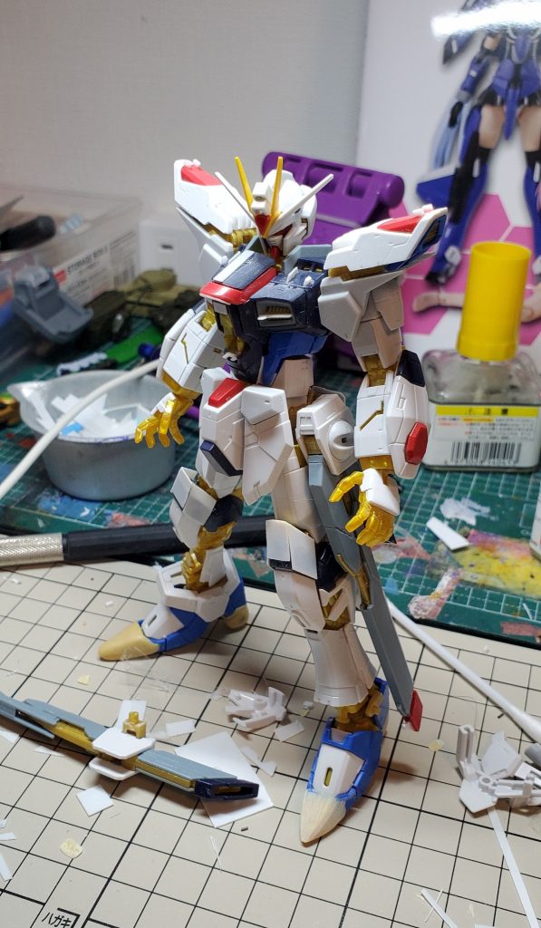 つま先延長 細かなディテールUPをしました