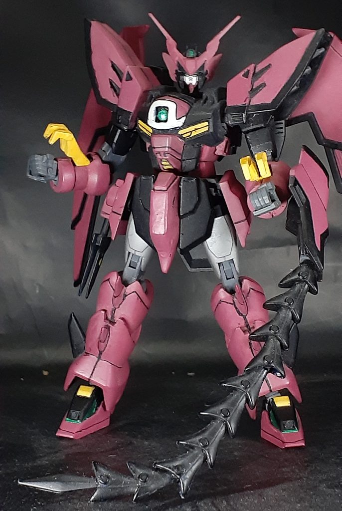 初変型時の謎ポーズ