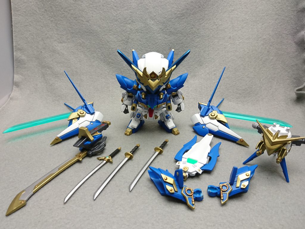 装備一覧。シールドもブレードの扱いにすると一応セブンソードになりますねw