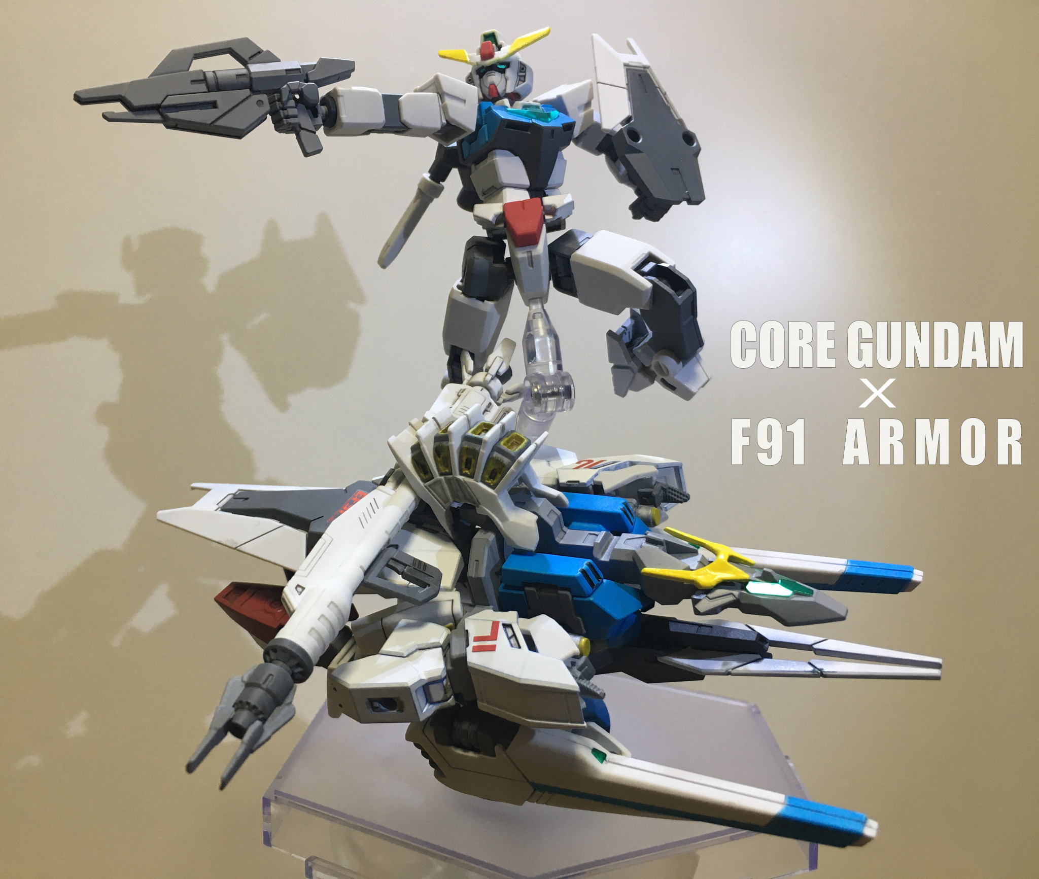 コアガンダム X F91アーマー｜Tubuyakiさんのガンプラ作品｜GUNSTA 