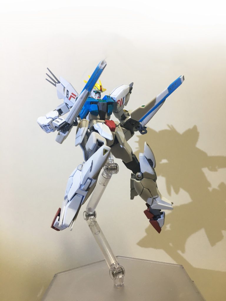 V.S.B.R発射状態!
肩にあるフィンもしっかり差し替えが可能となっています