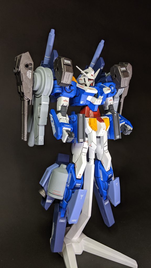 宇宙仕様は火力、機動力重視の装備にしました。