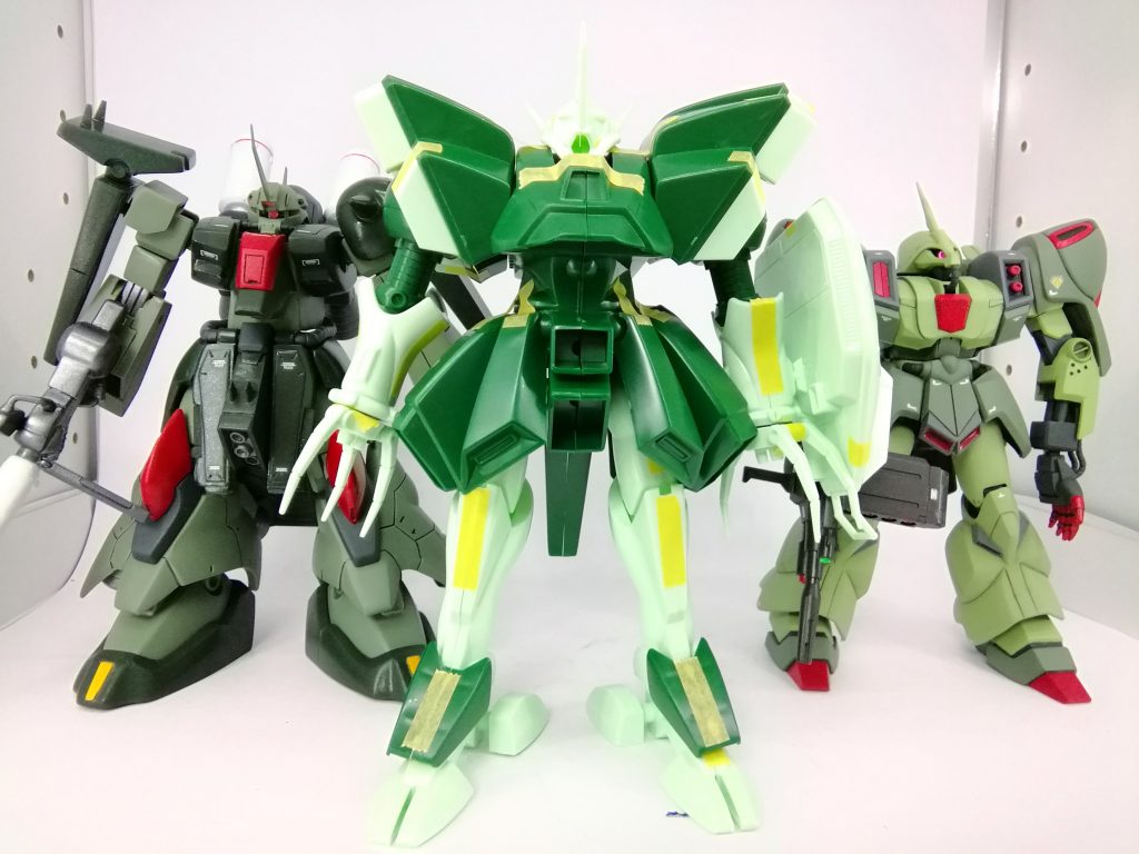 旧キットそのままはヒデェもんでした。