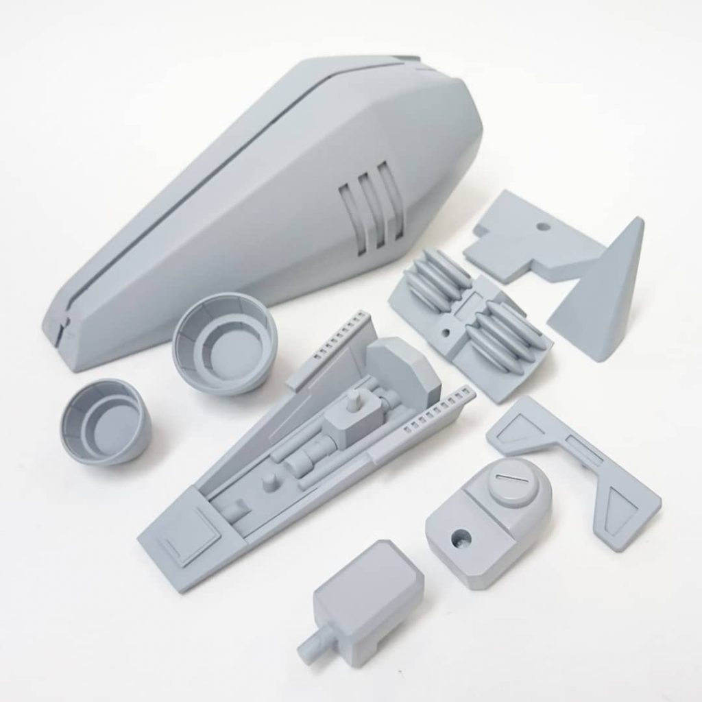 バインダーは片側だけ製作し複製して揃えています。