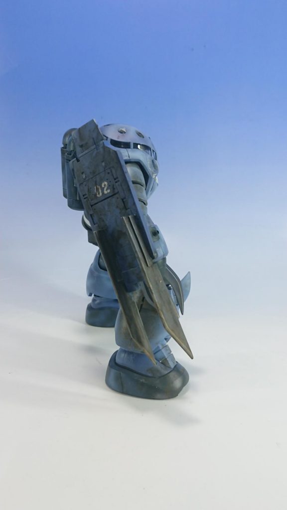 シールドはベージャバーのジャンクと
プラ材で製作しました。