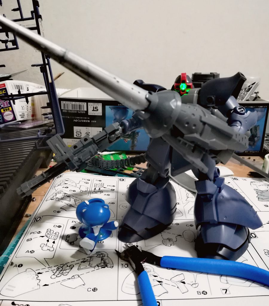 仮組み完了！（この時点でカッコイイ）