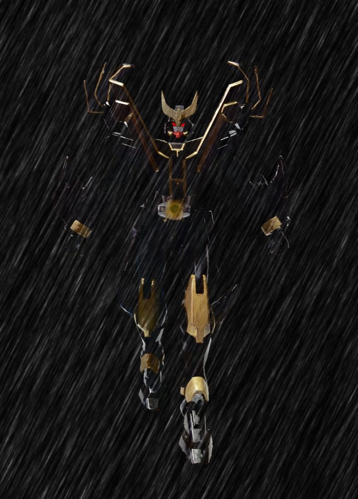 背景黒く下の失敗かもw
まぁ雪の中歩いてるぽくわみえるかな？