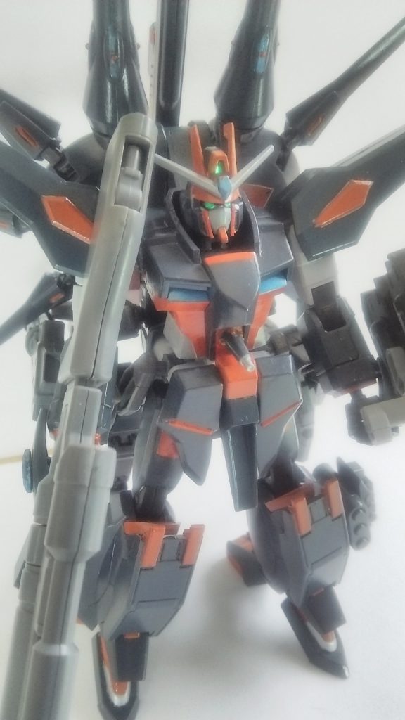 最後はアップで塗装も割と綺麗に塗れて凄く満足いく物になりました!