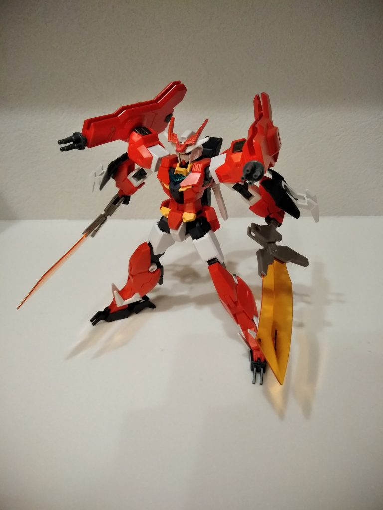 肩シールドにガトリング