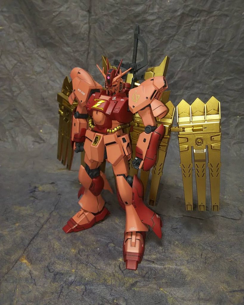 正面ジオニックソード背面装着