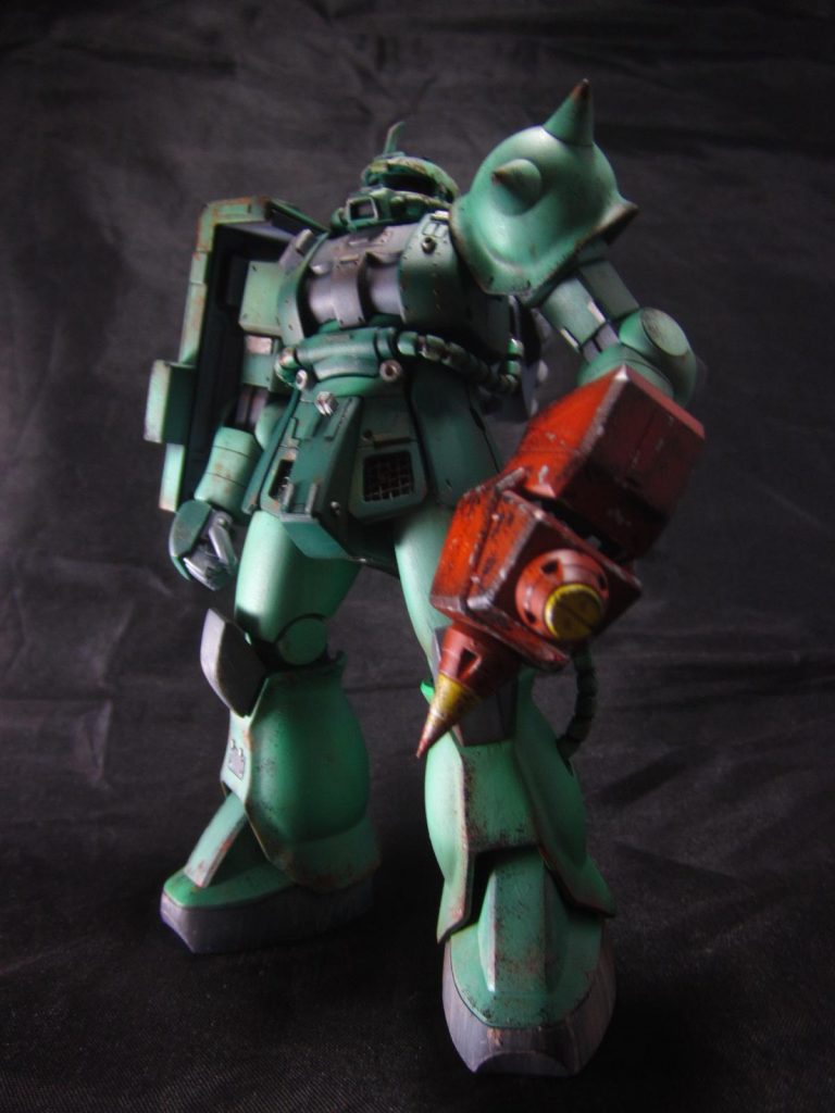 HGUC　ザクⅡ–2枚目/制作者：デンタク