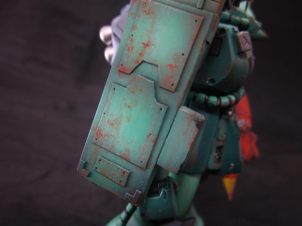 プラ板で追加装甲を作りました。