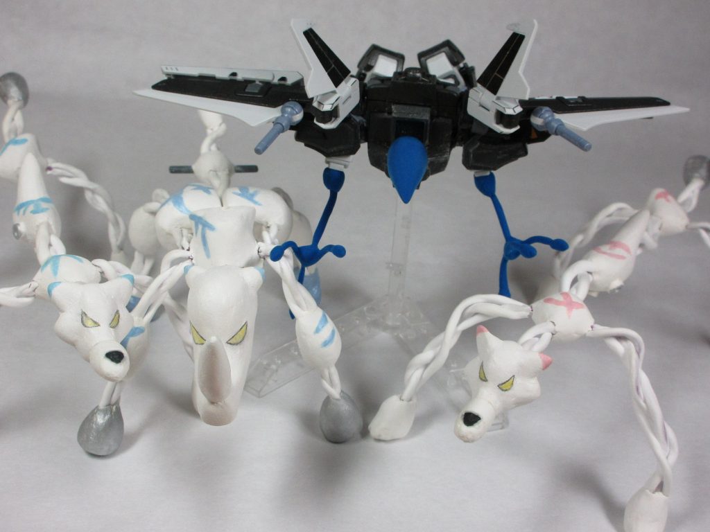 兄さんもイーグルモードに差し替え変形。
や~~~って、やるぜ~~~!