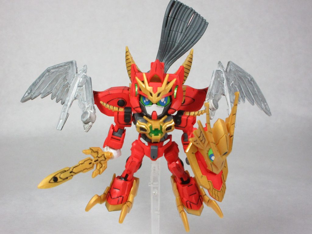 要は翼が水墨風味のグレーなだけなんですが。