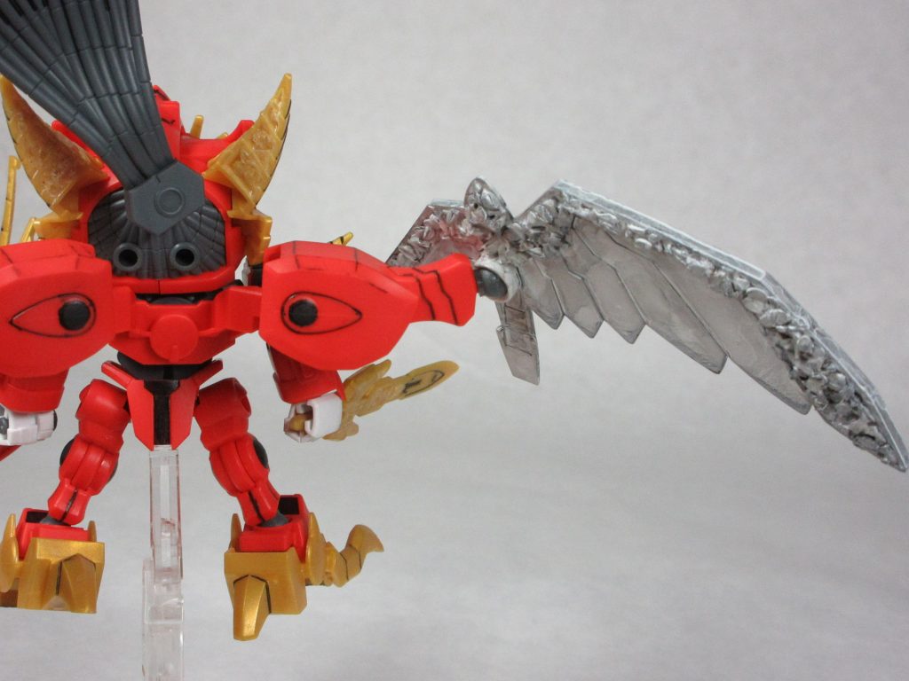 ちょっとだけ加工して羽毛っぽいテクスチャーつけてます。