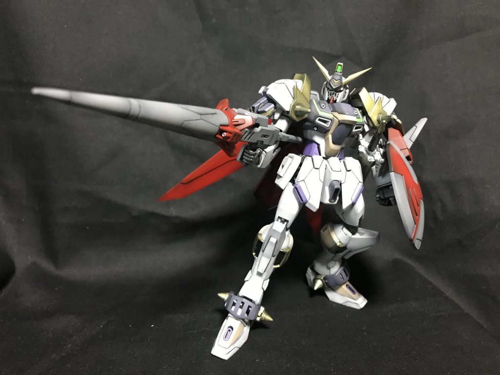 HG ガンダムジャスティスナイト–2枚目/制作者：がくちん☆
