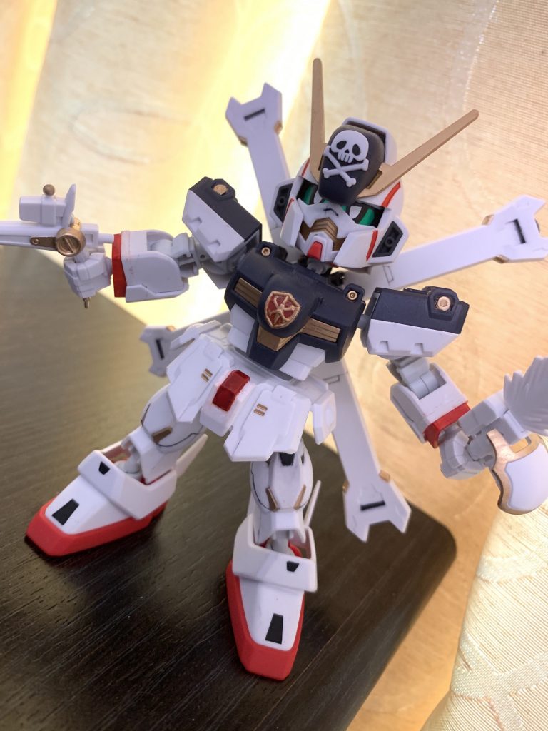 最後は口(×)マスク(○)開いて強制排熱。
やっぱ暴走ぽい感じがカッケェー。