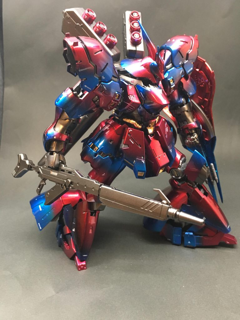 ロングビームライフルを持って