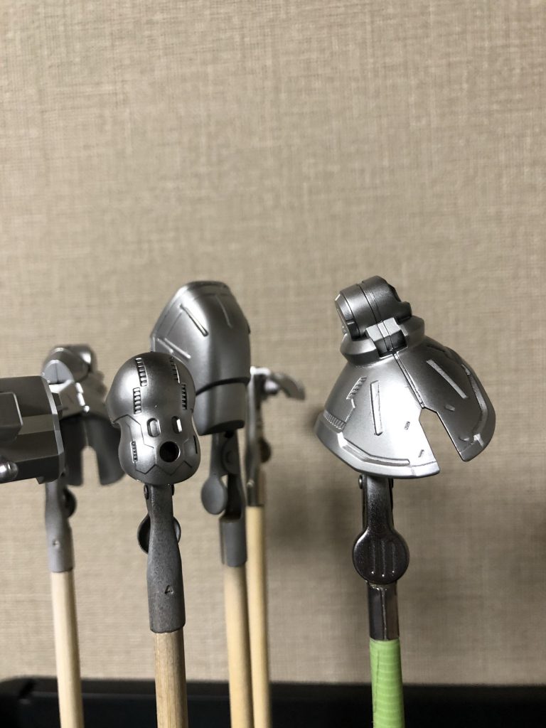 シルバー塗装（Mr.カラーNo.8シルバー）