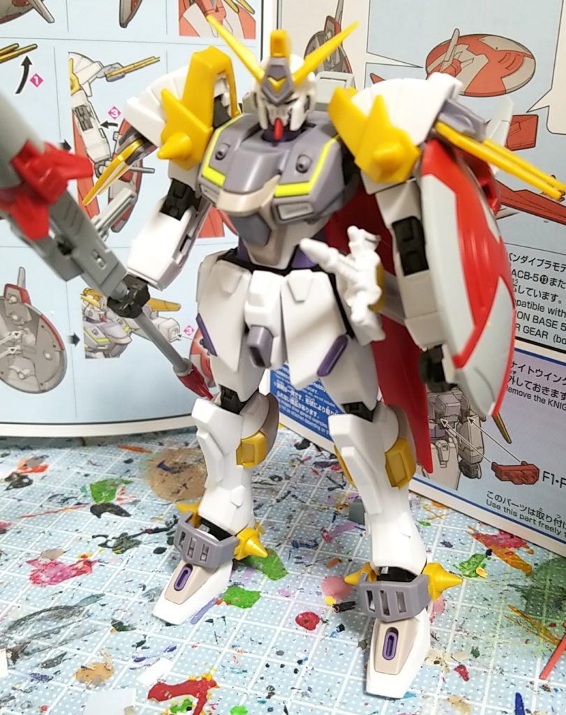 完成
もうこの時点でかなりハイクオリティ