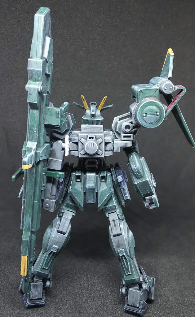 写真だと分かりにくいですが、カラミティの足首、パワードジムカーディガンのジョイントで接続してます。