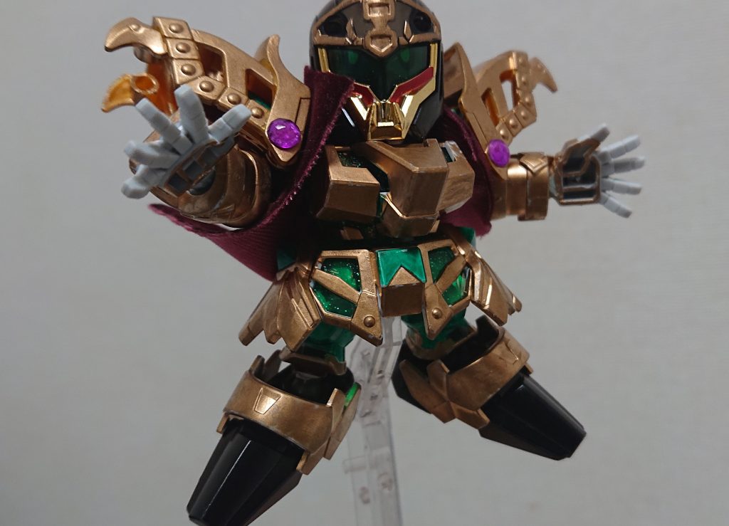 三国ヴァサーゴ、騎士ユニコーンのミキシング。ここまでは一晩でたどり着きました。