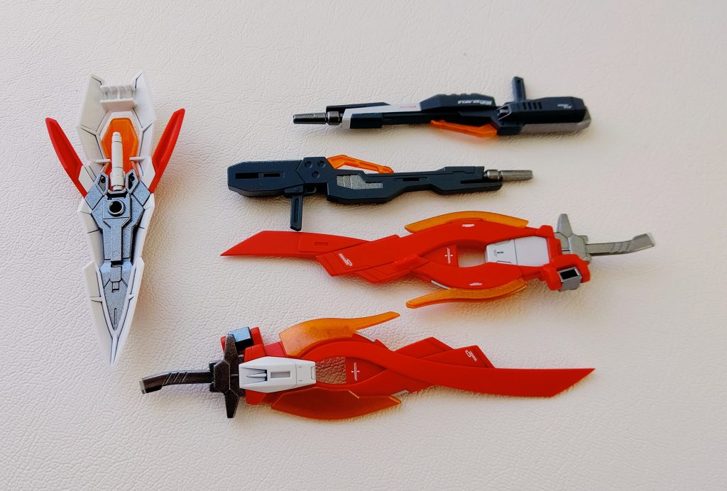 今回もマーカー等は一切使わず細かいところもマスキングで対応してます!
シールド裏や見えなくなる部分も妥協なく仕上げました!